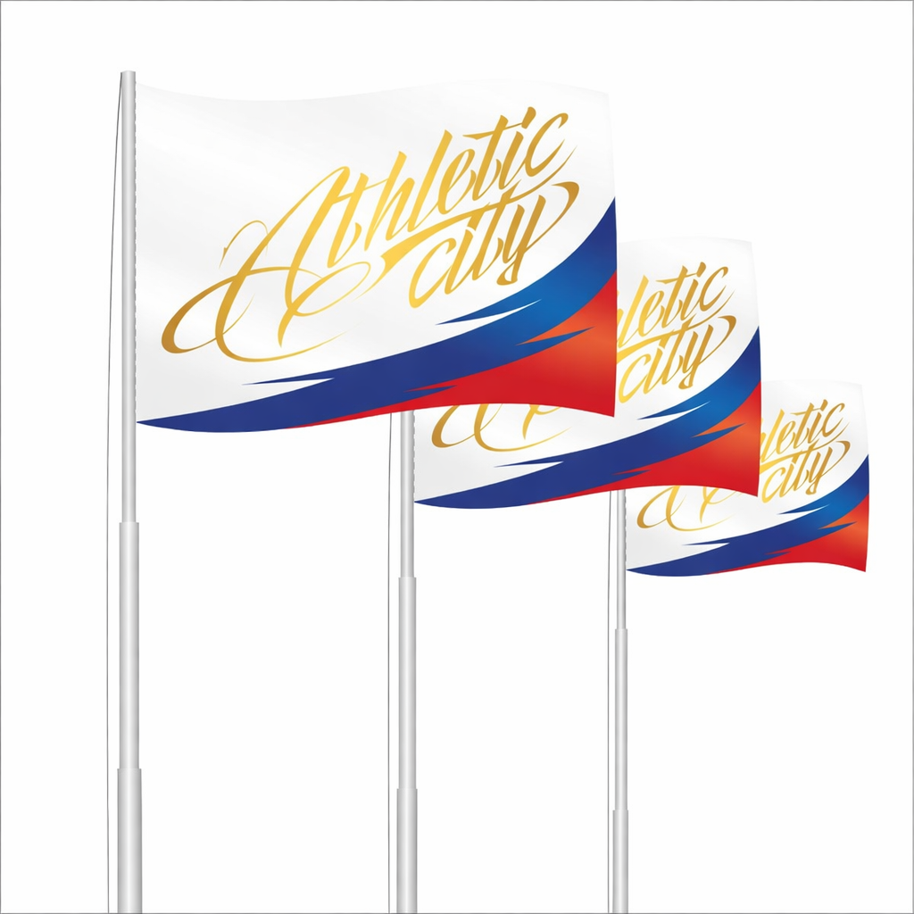 Уличные флаги